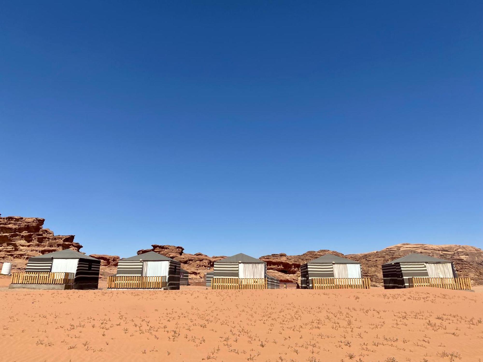 Campingplatz Glamp Camp Wadi Wadi Rum